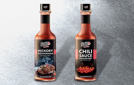 Illustration GRILL & MORE Essentials sauces
